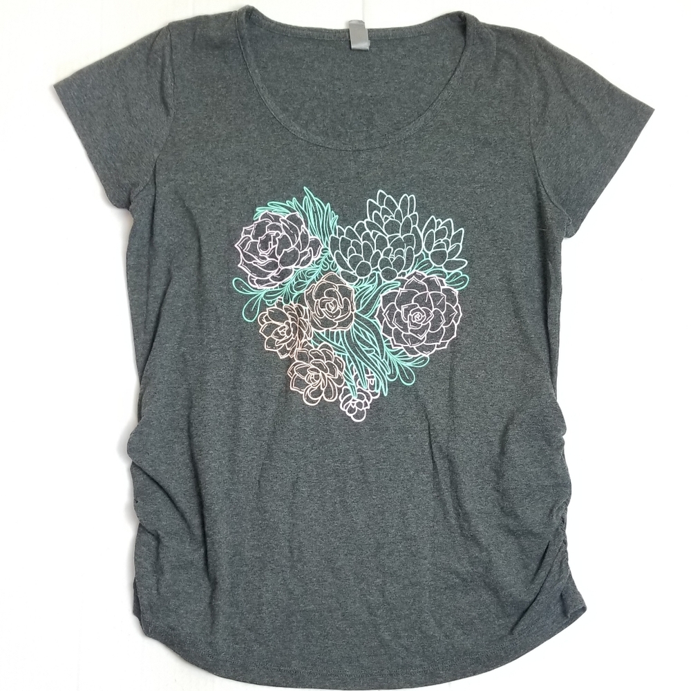 BLOOM MATERNITY Floral Bouquet Tee - Picture 11 of 11